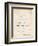 Early Snowboard Patent-Cole Borders-Framed Art Print