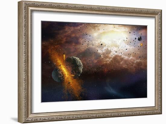 Early Solar System-Henning Dalhoff-Framed Photographic Print