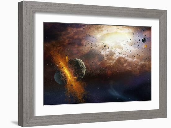 Early Solar System-Henning Dalhoff-Framed Photographic Print