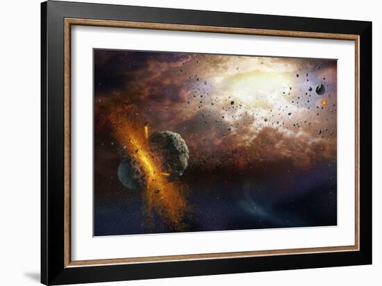 Early Solar System-Henning Dalhoff-Framed Photographic Print