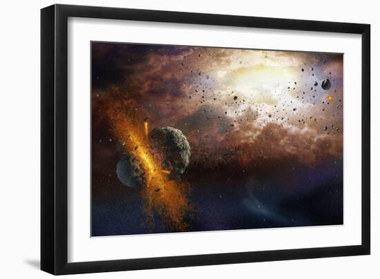 Early Solar System-Henning Dalhoff-Framed Photographic Print