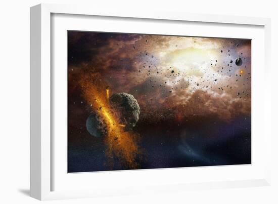 Early Solar System-Henning Dalhoff-Framed Photographic Print