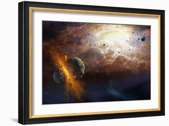 Early Solar System-Henning Dalhoff-Framed Photographic Print