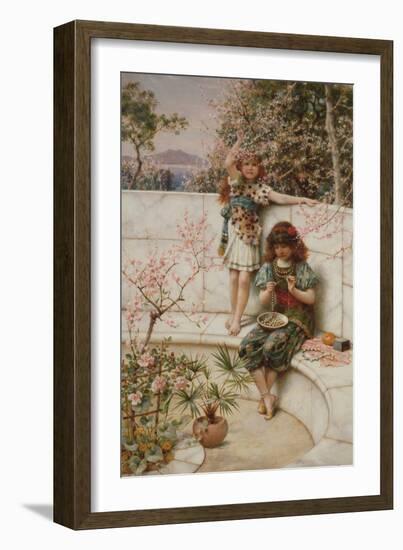 Early Spring Blossom, 1889 (Oil on Canvas)-William Stephen Coleman-Framed Giclee Print