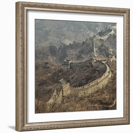 Early Spring in Mutianyu-C.S.Tjandra-Framed Photographic Print