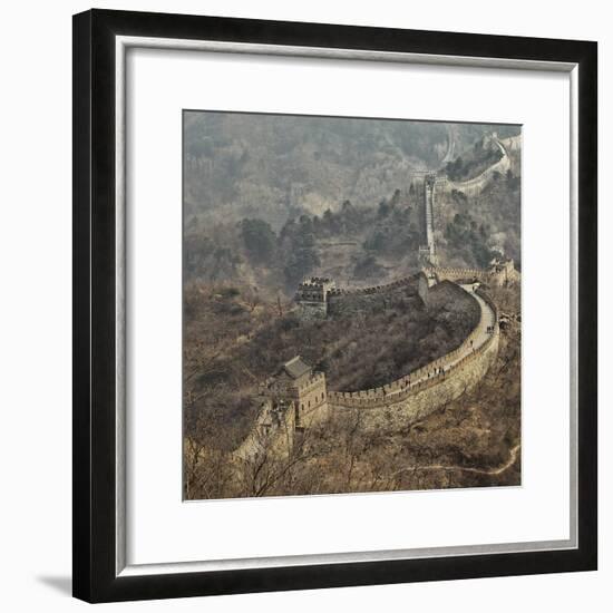 Early Spring in Mutianyu-C.S.Tjandra-Framed Photographic Print