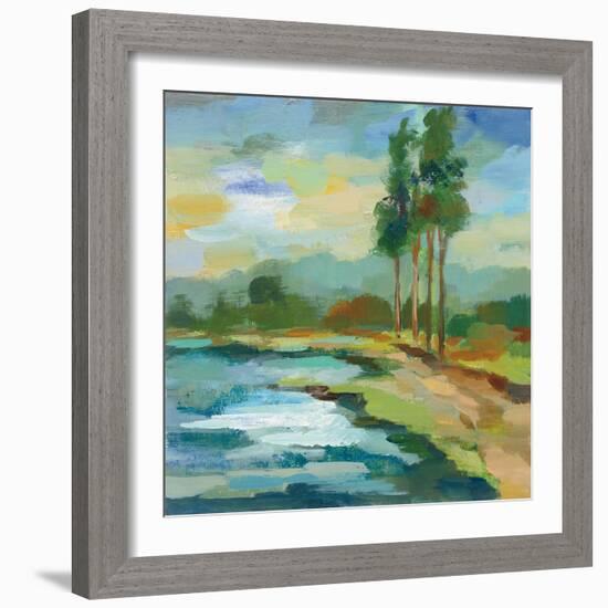 Early Spring Landscape II-Silvia Vassileva-Framed Art Print