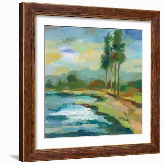 Early Spring Landscape II-Silvia Vassileva-Framed Art Print