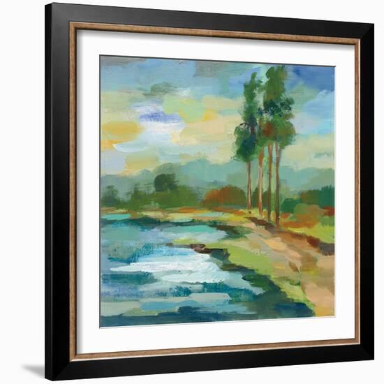 Early Spring Landscape II-Silvia Vassileva-Framed Art Print