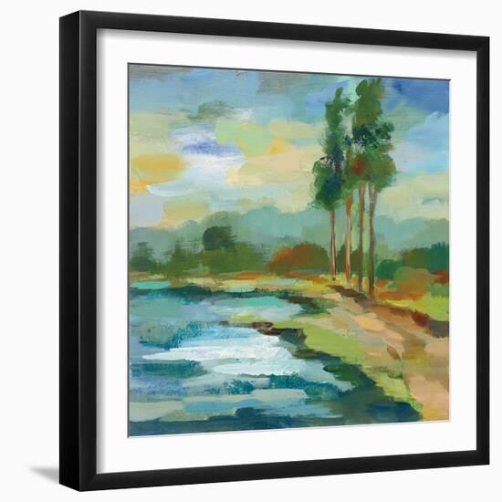 Early Spring Landscape II-Silvia Vassileva-Framed Art Print