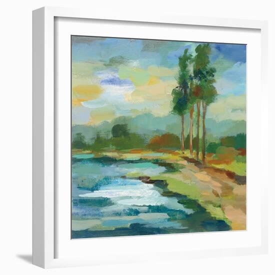 Early Spring Landscape II-Silvia Vassileva-Framed Art Print