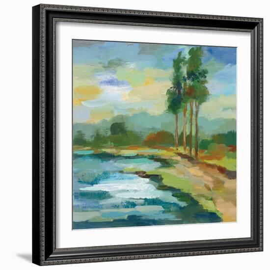 Early Spring Landscape II-Silvia Vassileva-Framed Art Print