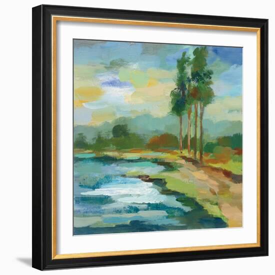 Early Spring Landscape II-Silvia Vassileva-Framed Art Print