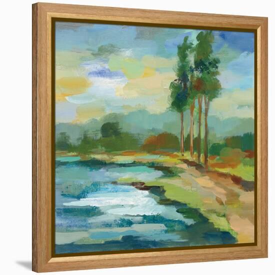 Early Spring Landscape II-Silvia Vassileva-Framed Stretched Canvas