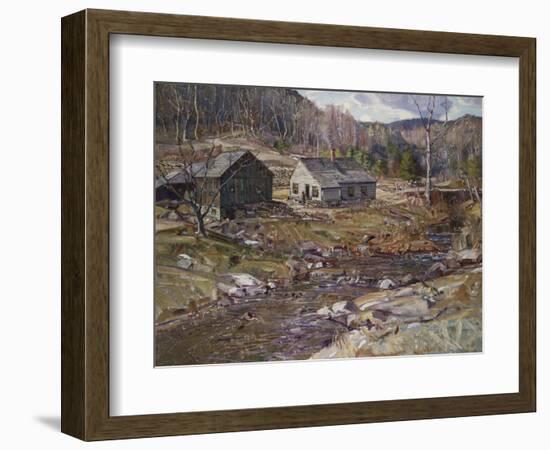 Early Spring Landscape-Leon Bakst-Framed Giclee Print