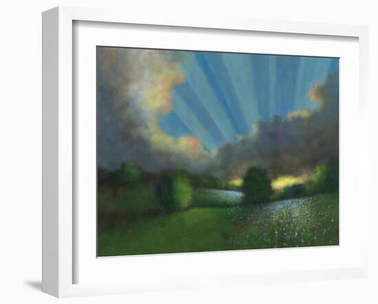 Early Spring Morning II-David Swanagin-Framed Art Print