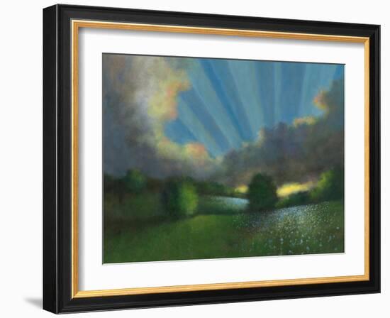 Early Spring Morning II-David Swanagin-Framed Art Print