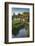 Early Spring morning view of the beautiful Cotswolds cottages at Arlington Row in Bibury-Adam Burton-Framed Photographic Print