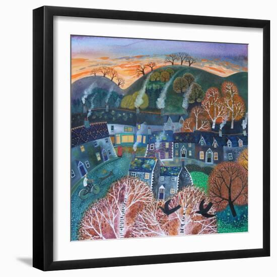 Early Start, 2016-Lisa Graa Jensen-Framed Giclee Print