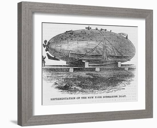 Early Submarine-null-Framed Giclee Print