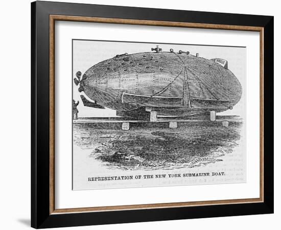 Early Submarine-null-Framed Giclee Print