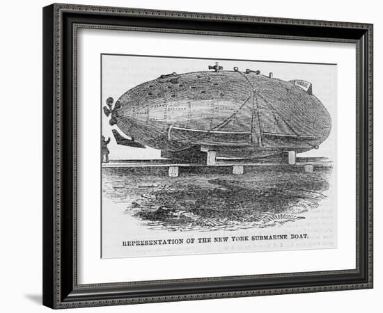 Early Submarine-null-Framed Giclee Print