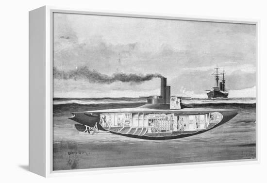 Early Submarine-null-Framed Premier Image Canvas