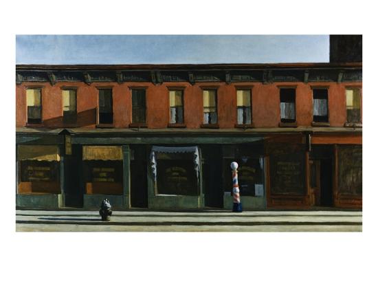 Early Sunday Morning Giclee Print Edward Hopper Art Com