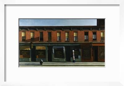 Early Sunday Morning Giclee Print Edward Hopper Art Com