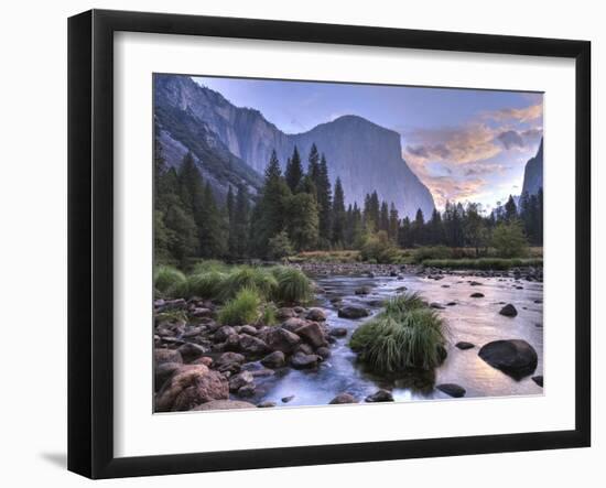 Early Sunrise, Yosemite, California, USA-Tom Norring-Framed Photographic Print