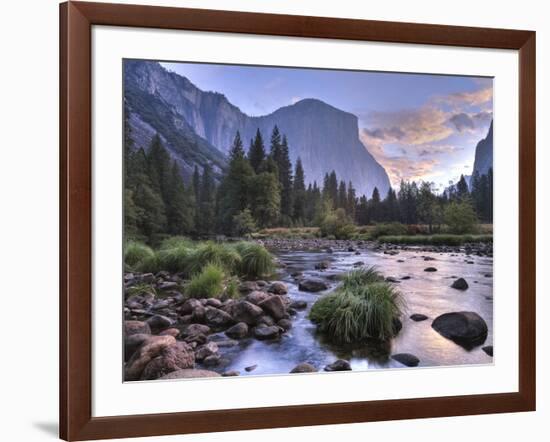 Early Sunrise, Yosemite, California, USA-Tom Norring-Framed Photographic Print