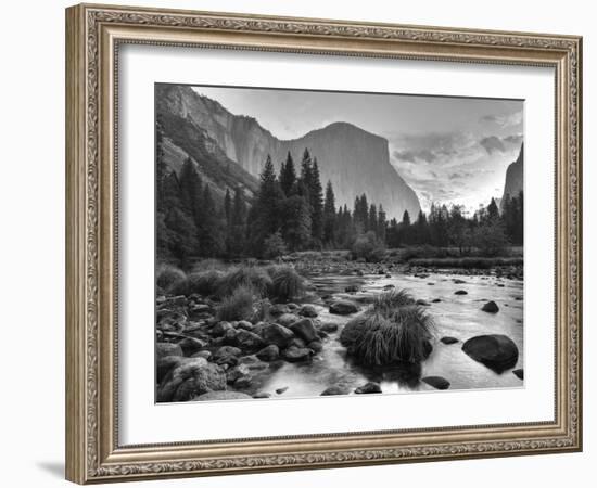 Early Sunrise, Yosemite, California, USA-Tom Norring-Framed Photographic Print