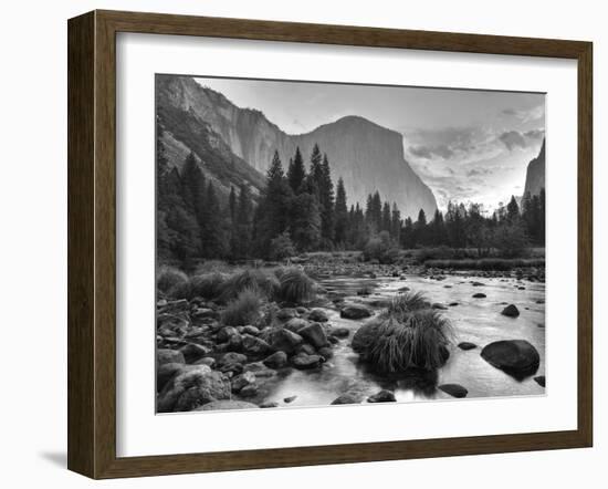 Early Sunrise, Yosemite, California, USA-Tom Norring-Framed Photographic Print