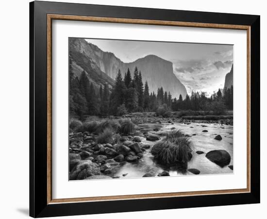 Early Sunrise, Yosemite, California, USA-Tom Norring-Framed Photographic Print