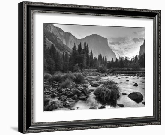 Early Sunrise, Yosemite, California, USA-Tom Norring-Framed Photographic Print