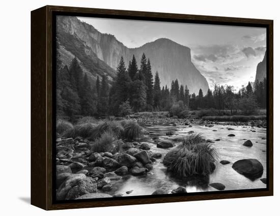 Early Sunrise, Yosemite, California, USA-Tom Norring-Framed Premier Image Canvas