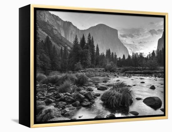 Early Sunrise, Yosemite, California, USA-Tom Norring-Framed Premier Image Canvas