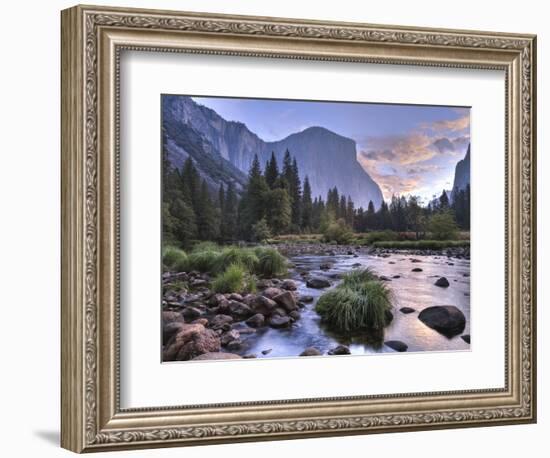 Early Sunrise, Yosemite, California, USA-Tom Norring-Framed Photographic Print