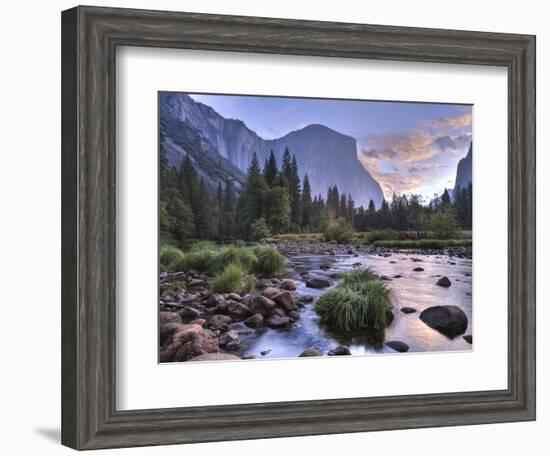 Early Sunrise, Yosemite, California, USA-Tom Norring-Framed Photographic Print