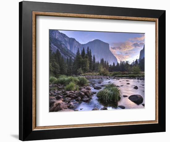 Early Sunrise, Yosemite, California, USA-Tom Norring-Framed Photographic Print