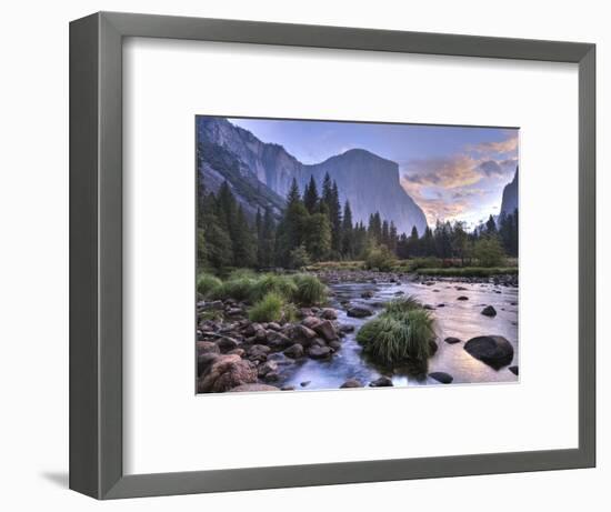 Early Sunrise, Yosemite, California, USA-Tom Norring-Framed Photographic Print