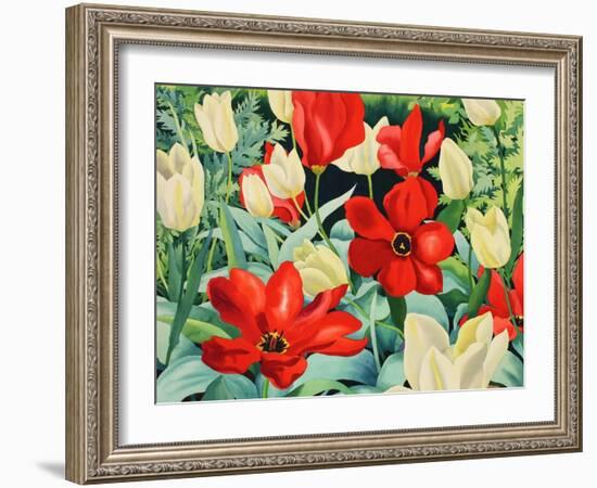 Early Tulips-Christopher Ryland-Framed Giclee Print