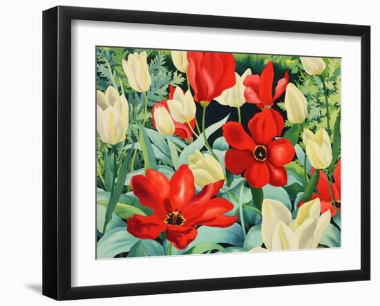 Early Tulips-Christopher Ryland-Framed Giclee Print