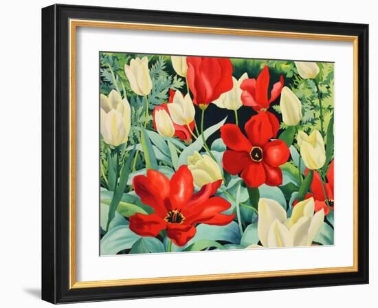 Early Tulips-Christopher Ryland-Framed Giclee Print