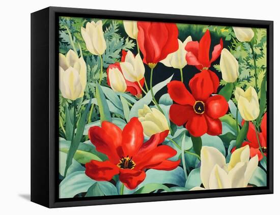 Early Tulips-Christopher Ryland-Framed Premier Image Canvas
