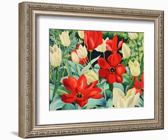 Early Tulips-Christopher Ryland-Framed Giclee Print