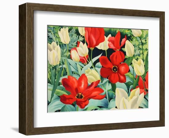 Early Tulips-Christopher Ryland-Framed Giclee Print