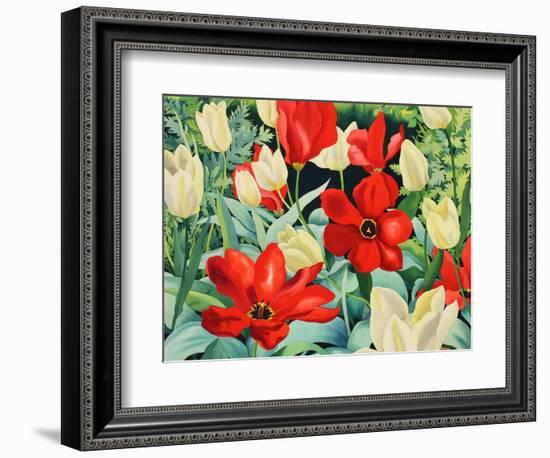 Early Tulips-Christopher Ryland-Framed Giclee Print