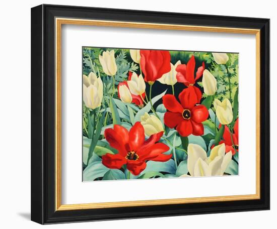 Early Tulips-Christopher Ryland-Framed Giclee Print