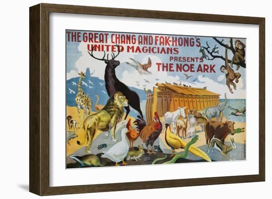 Early Twentieth-Century Spanish Poster for the Noe Ark-null-Framed Giclee Print